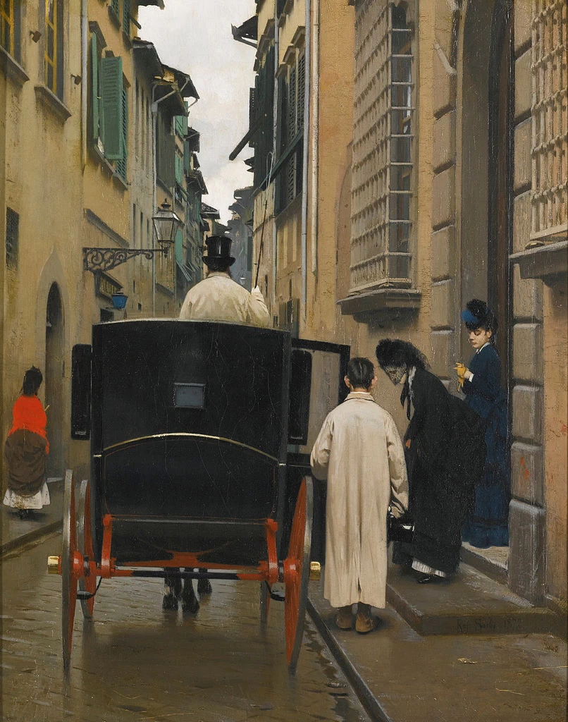 Salita in carrozza, Roma